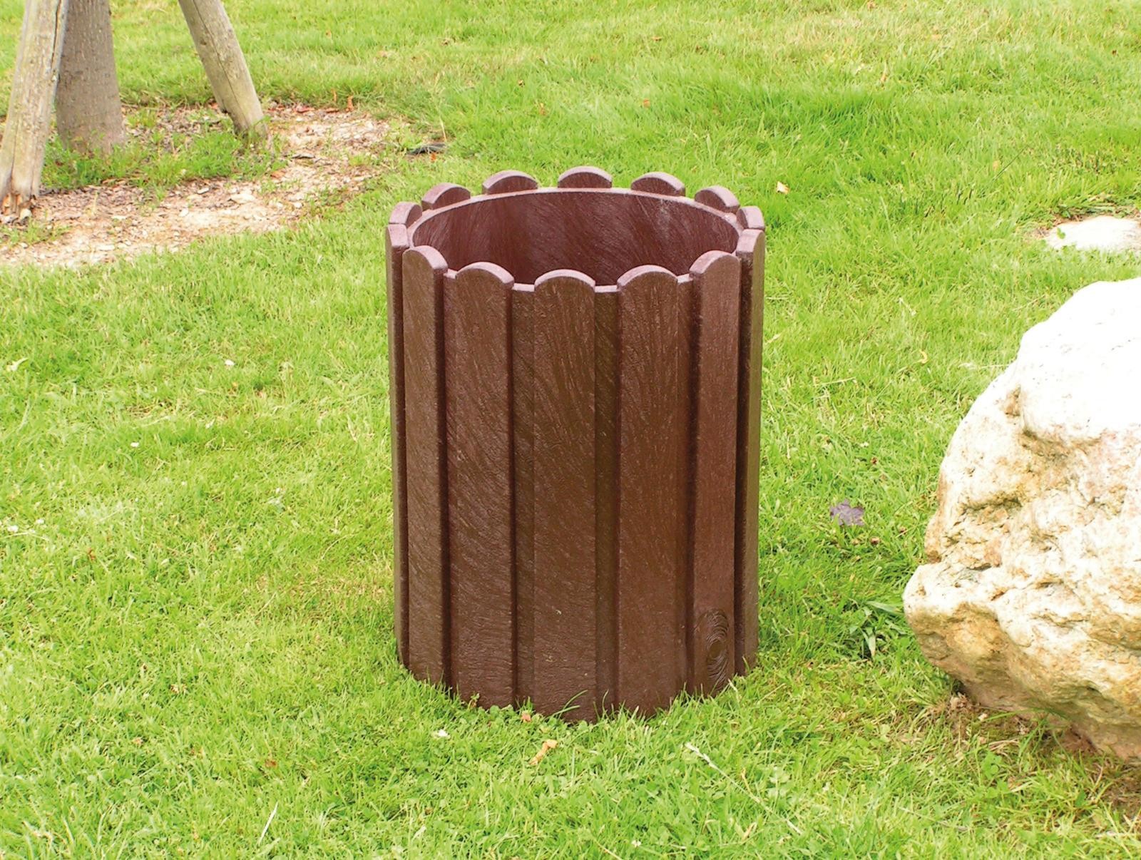 Scori litter bin