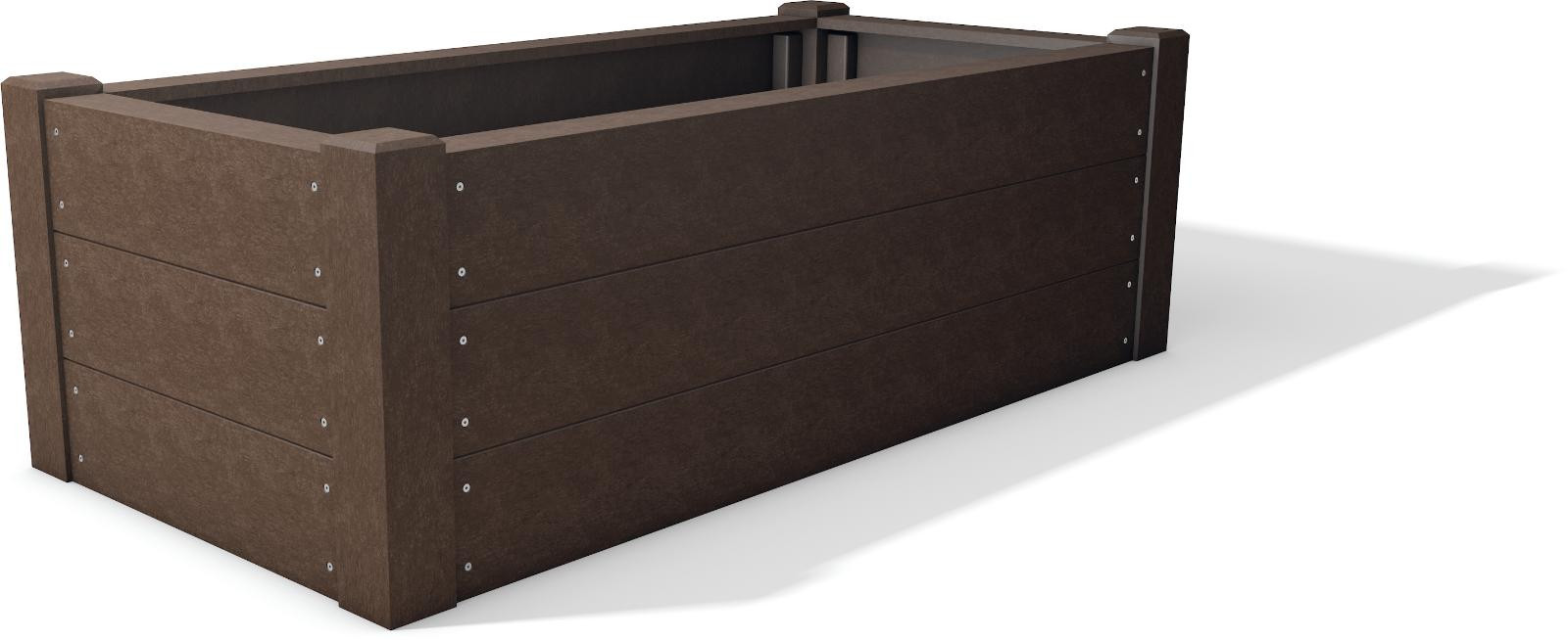 Terra kids' raised bed - Brown