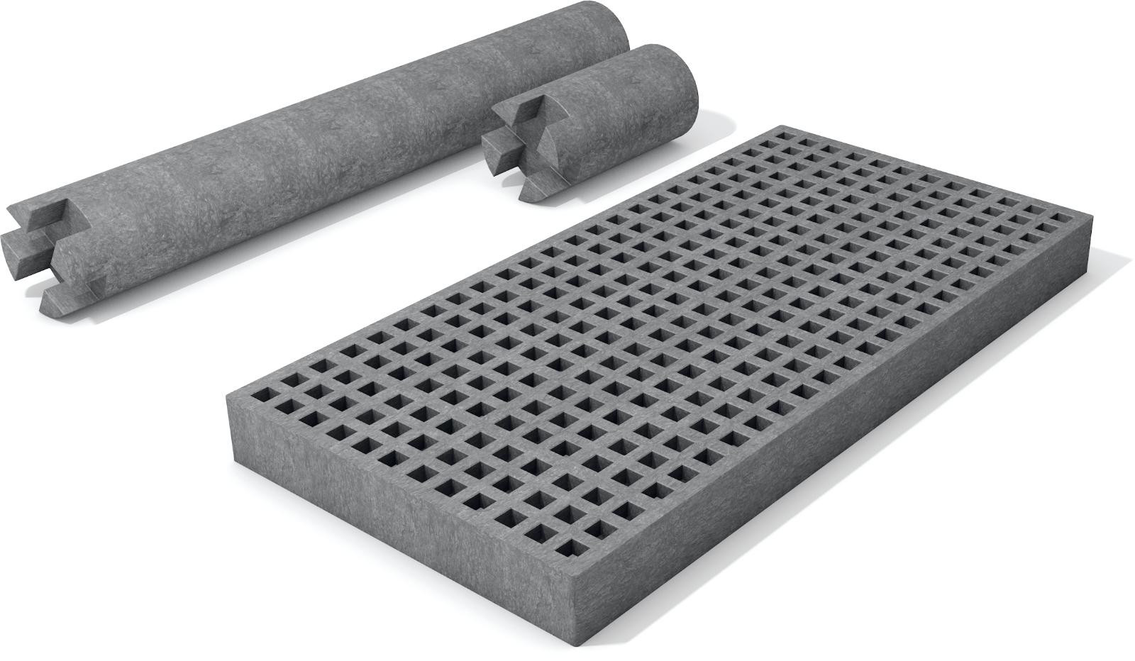 Biofilter raised flooring system