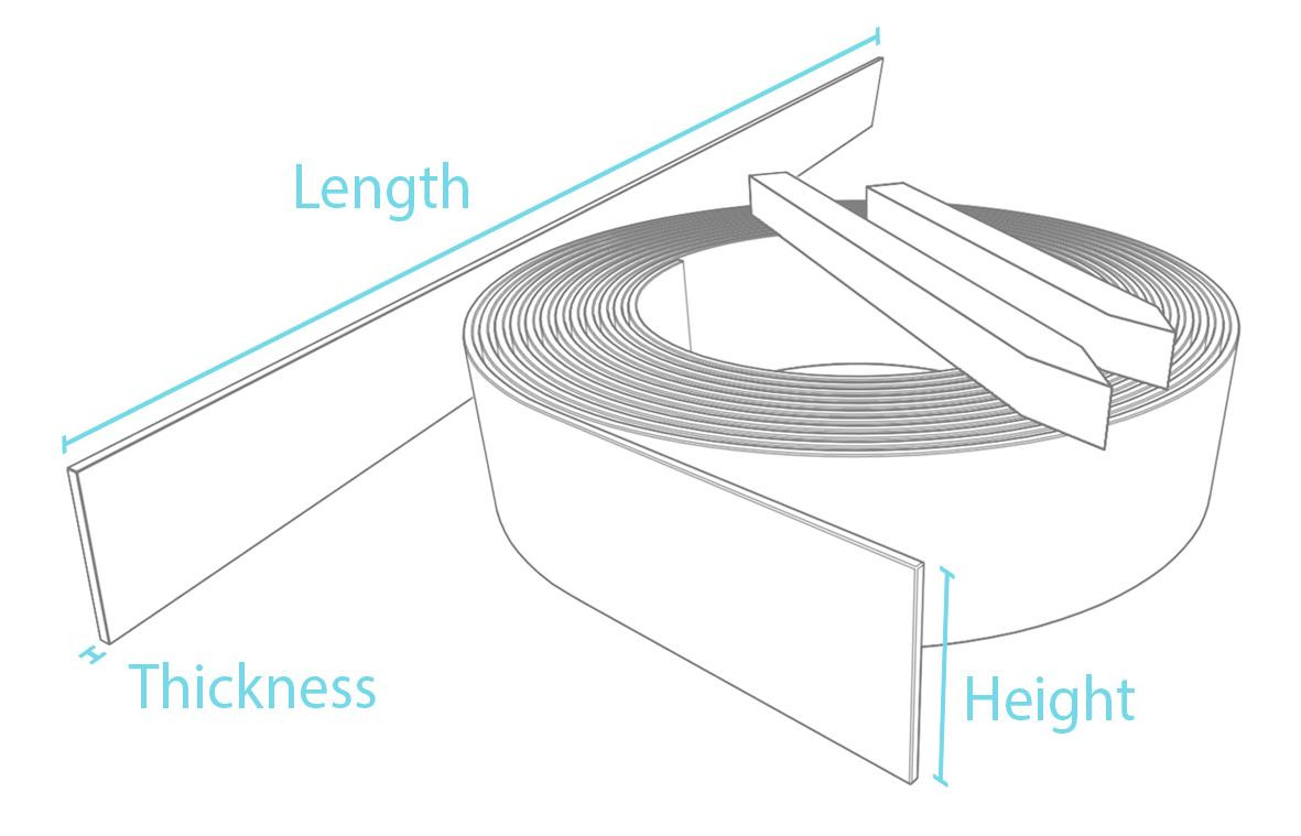 Flexible garden edging