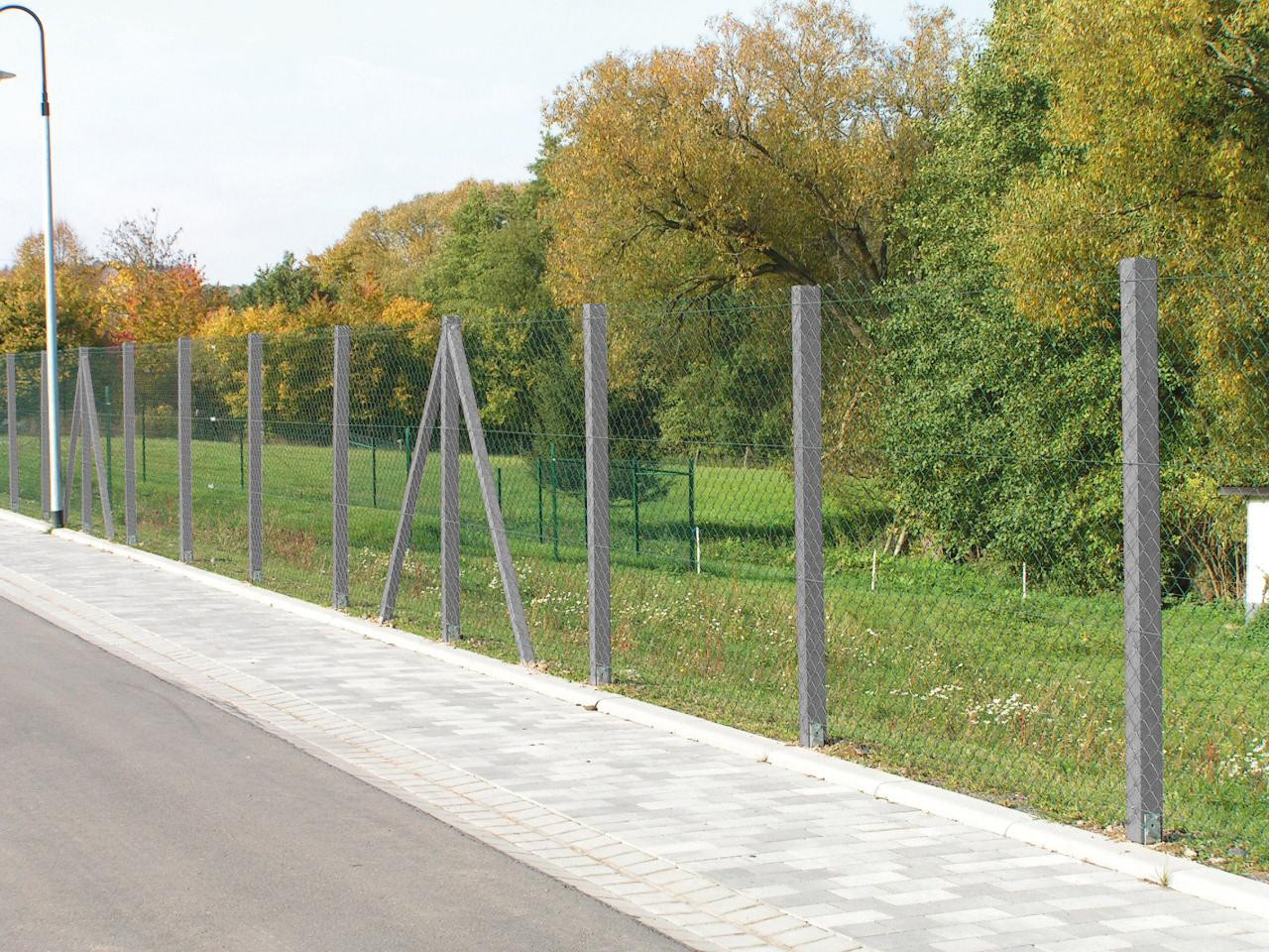 Square post with point