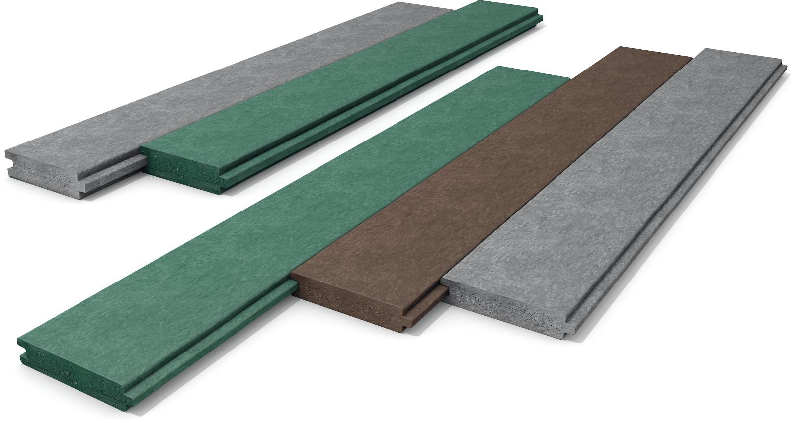 Board profile with tongue and groove for equestrian