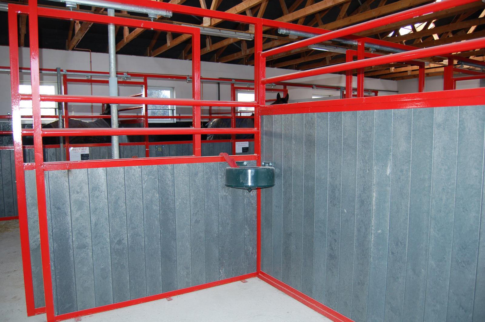 Board profile with tongue and groove for equestrian