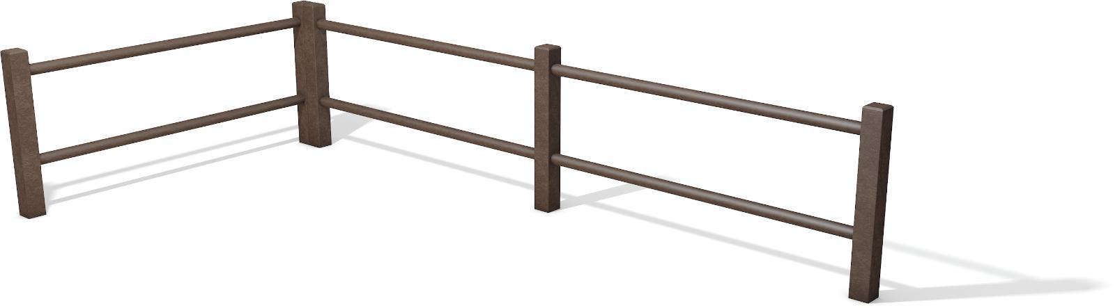 Premium post and rail