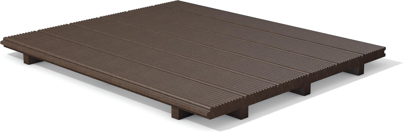 Pre-assembled boardwalk element