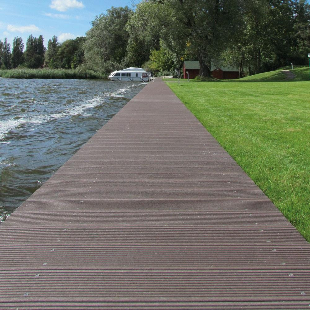 Footpath plank (with tongue & groove)
