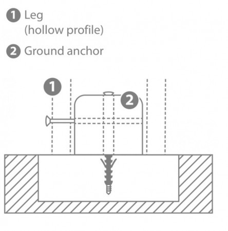 HL1-BEF Ground Anchor